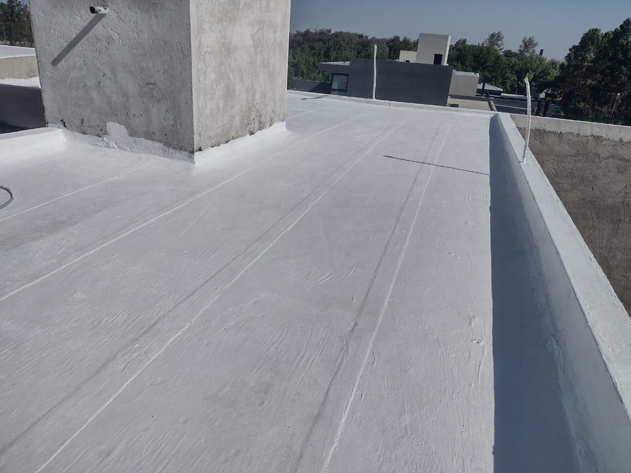 Impermeabilización losa nueva membrana cementícea Córdoba